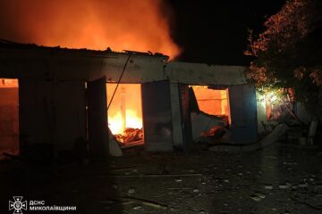 Армія рф здійснила масовану атаку на Миколаївщину