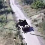 ДШВ перехоплюють FPV-дронами ворожу техніку, яка намагалася прорватися у бік Покровська
