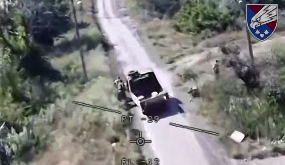 ДШВ перехоплюють FPV-дронами ворожу техніку, яка намагалася прорватися у бік Покровська