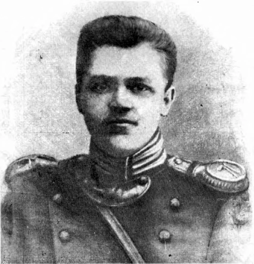 Аверкій Гончаренко, 1912 рік (За Державність. Матеріяли до історії Війська Українського. Збірник 9. Варшава, 1938. Вклейка між сторінками 144‒145)