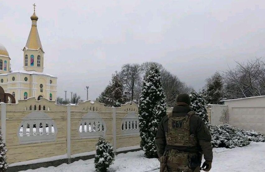 Обшуки в Корецькому монастирі, листопад 2022 р.