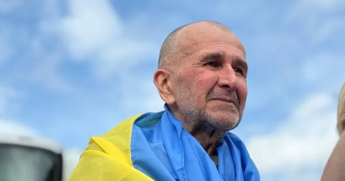 Ексмер Херсона Володимир Миколаєнко після звільнення з полону