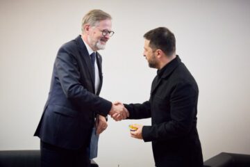 Президент Зеленський зустрівся з Прем’єр-міністром Чехії