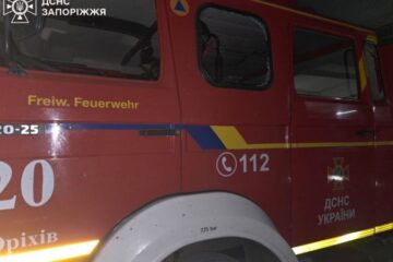 Російський дрон атакував авто рятувальників у Запорізькій області, є постраждалий