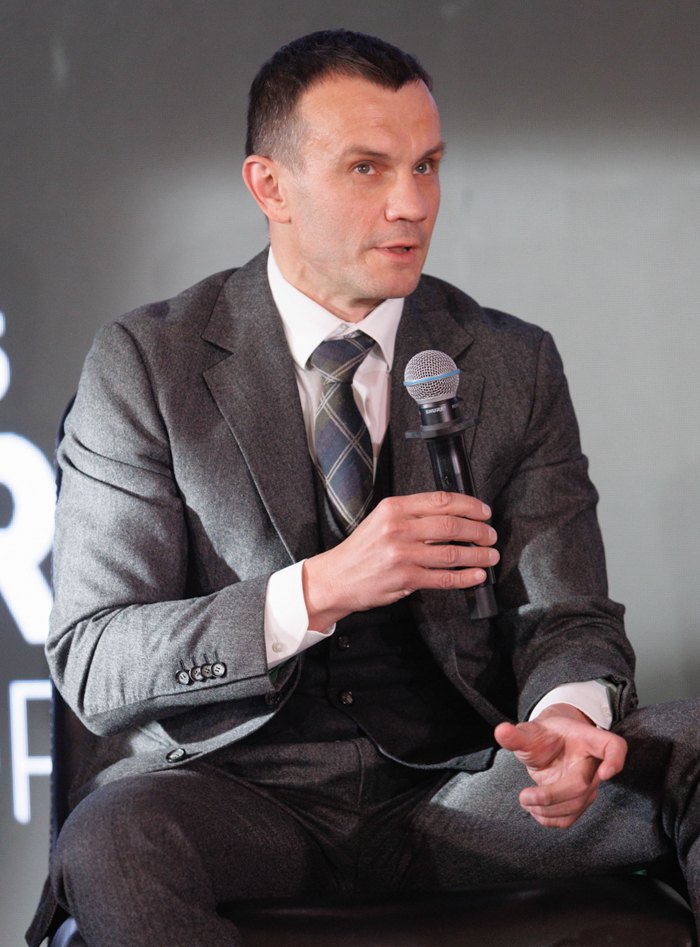 Сергій Устенко під час виступу