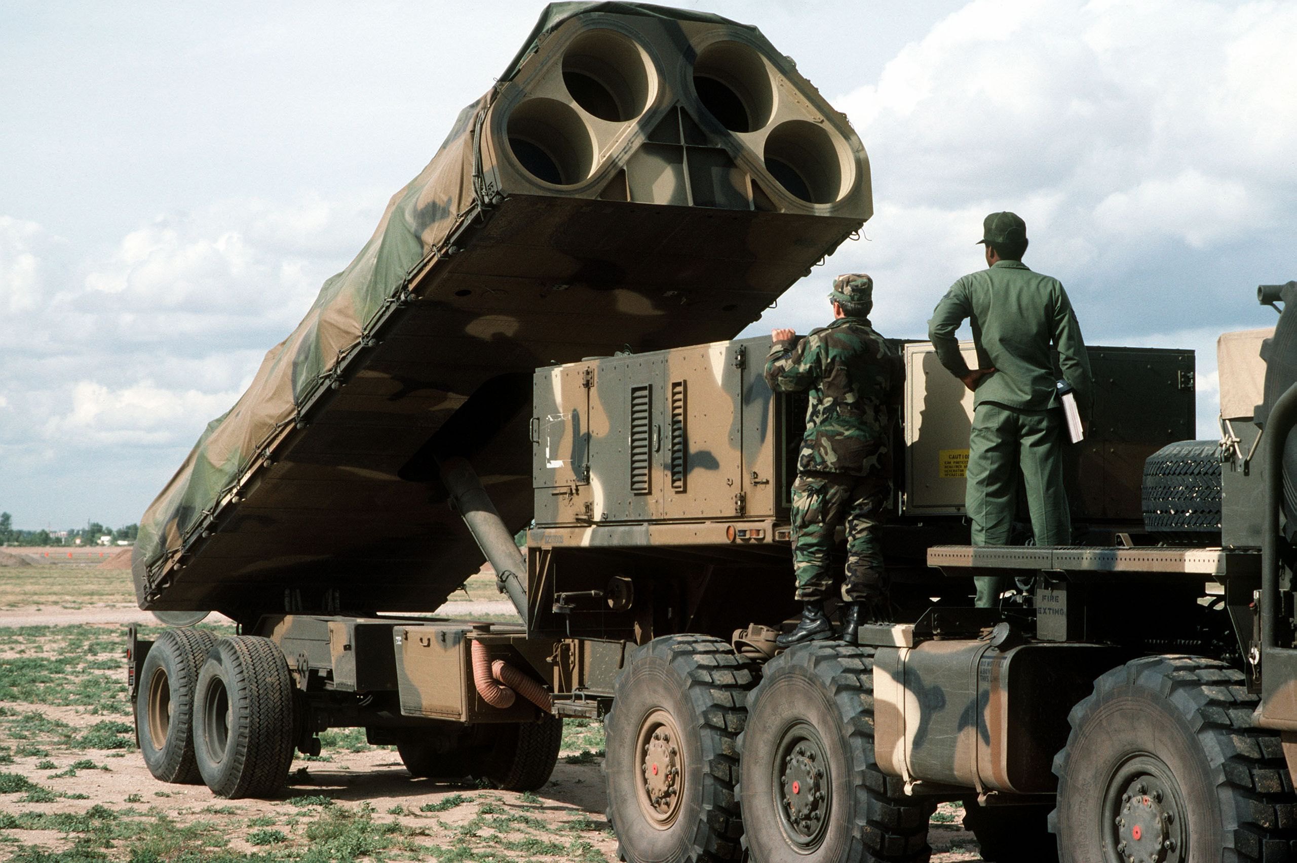наземна версія пускової «Томагавка» BGM-109G Gryphon Transporter Erector Launcher , 1983 р