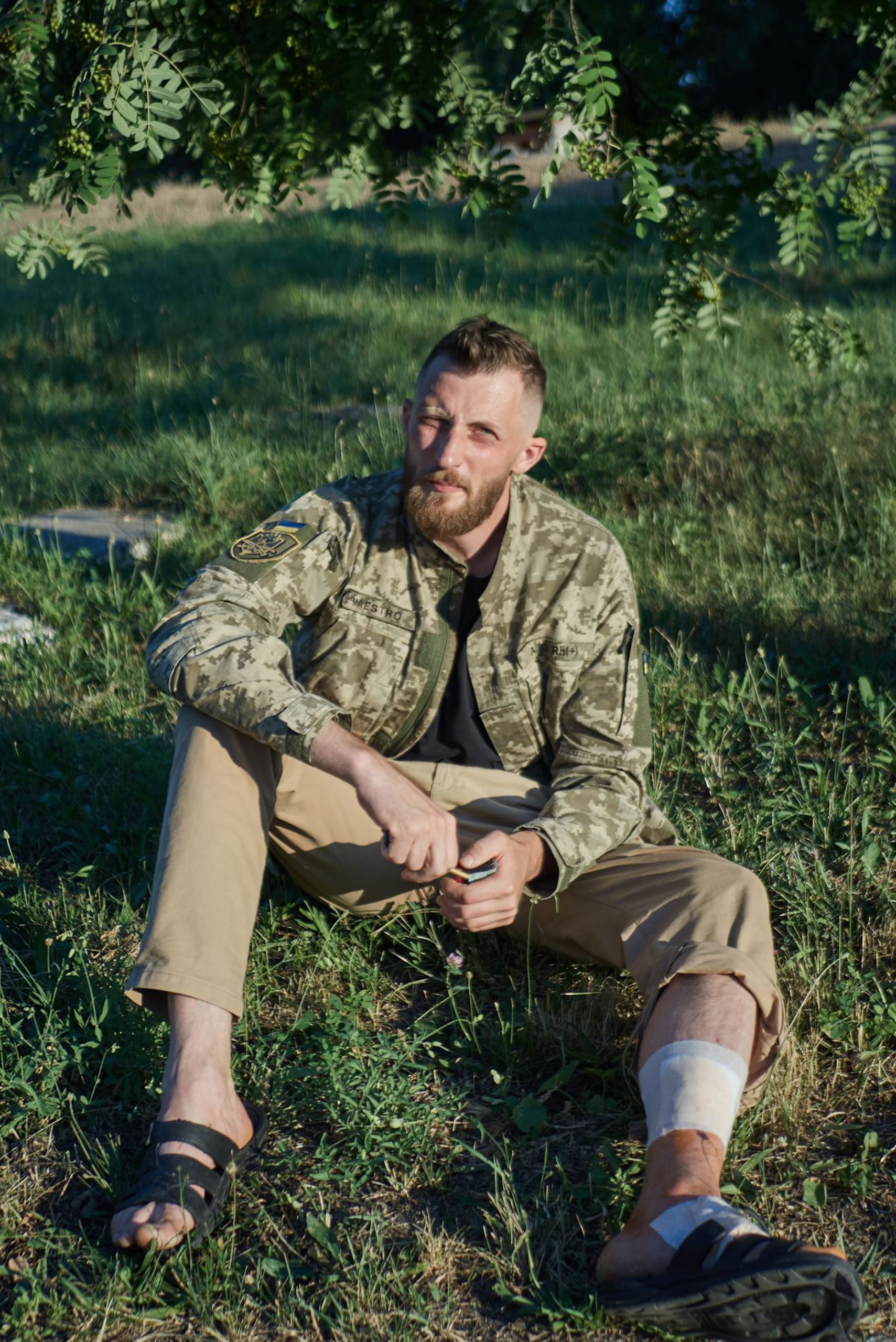 Олександр Ремез під час служби