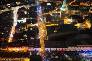 У Ризі відбувся масштабний мітинг проти виходу Латвії зі Стамбульської конвенції