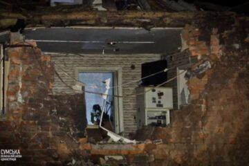 Вночі росіяни атакували Суми. Серед постраждалих є діти