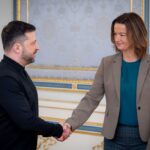 Володимир Зеленський і очільниця МЗС Словенії обговорили PURL, SAFE та вступ України до ЄС