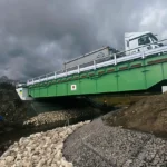 На Тернопільщині відкрили перший в Україні японський модульний міст