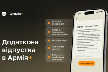 В Армія+ військові з УБД та інші категорії зможуть отримати додаткову відпустку