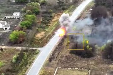 РЕБ не зумів захистити російську техніку від українських FPV-дронів