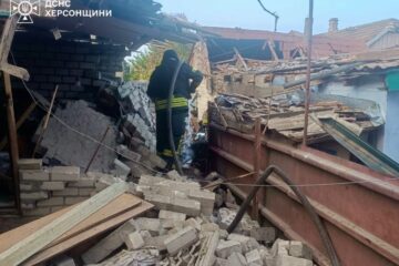 У Херсоні через масований обстріл рф понад 20 людей поранені