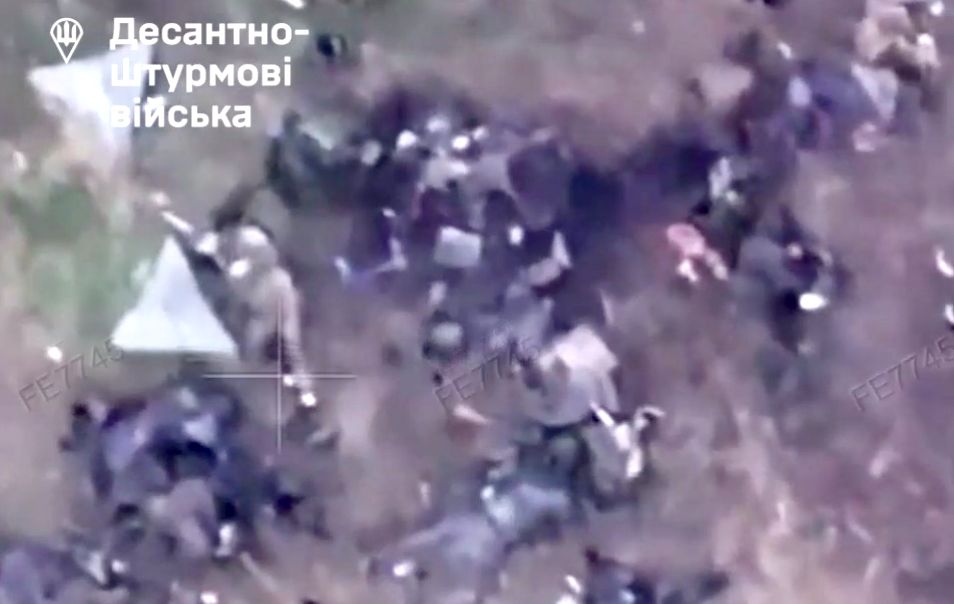 «Кількість трупів вражає» — десантники показали ворожі втрати на Добропільському напрямку