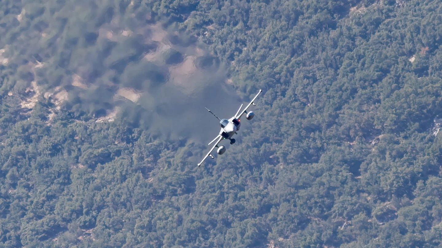 Jas 39 Gripen під час навчань Ramstein Flag 24 у Греції / фото: Дімітріос Дімітракопулос