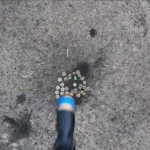 Не ядерний, але гриб — артилерійські розвідники видовищно знищили склад російських мін