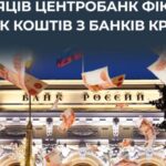 ЦПД: Центробанк РФ вже п’ять місяців фіксує відтік коштів з банків