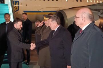 Зеленський прибув до Анкари