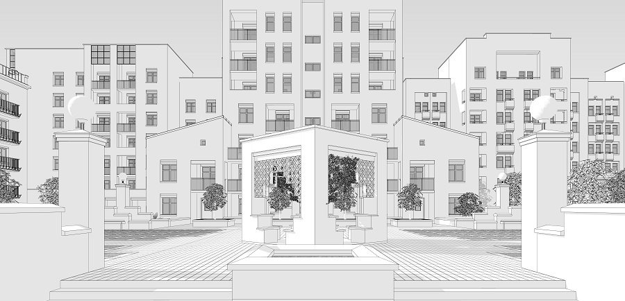 Реконструкція альтанки у дворі 4 Кварталів, Автор Борис Медведик