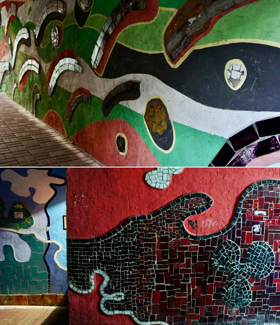 Мозаїки в житловому масиві Словацького