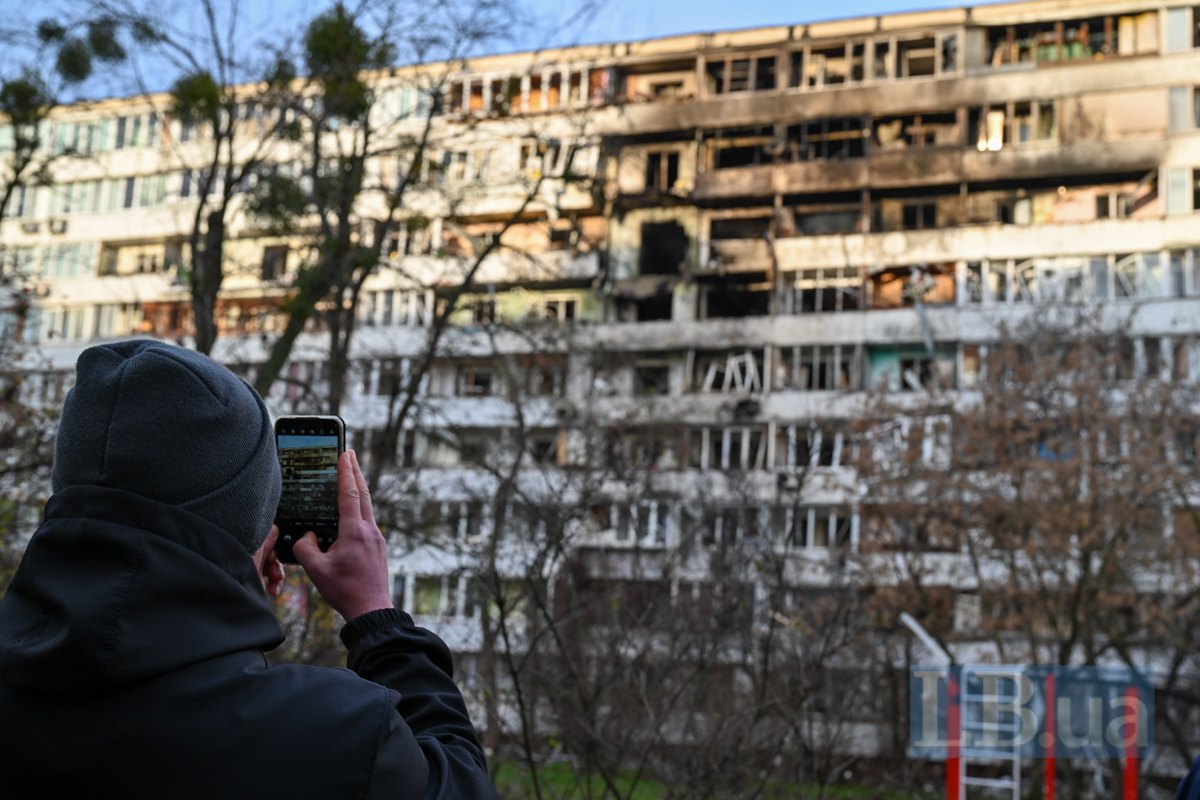 Наслідки російської атаки у Києві 25 листопада, Дніпровський район