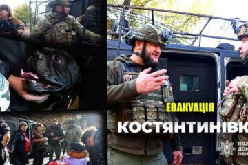 Поліцейські евакуювали з Костянтинівки родину з підлітком