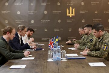 «Першочергові потреби ЗСУ»: у Генштабі відбулась зустріч із представником Штабу оборони Великої Британії