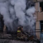 Унаслідок атаки рф у Павлограді виникла пожежа, є постраждалий