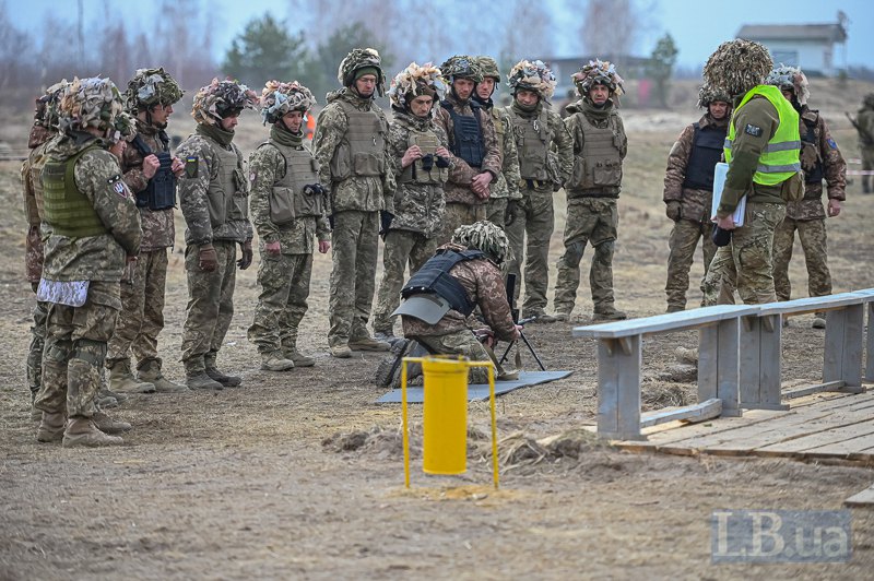 В одному з навчальних центрів ЗСУ.