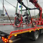 У Києві вперше евакуювали мотоцикл за порушення ПДР