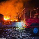 На Харківщині ворожі атаки призвели до пожеж будинків та баз відпочинку