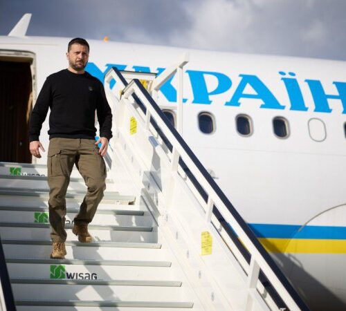 Зеленський прибув до Рима. Запланована аудієнція в Папи і зустріч із прем’єркою Мелоні