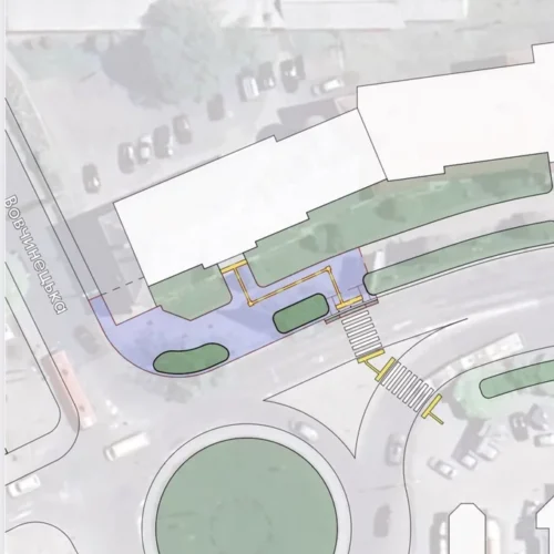 Привокзальну площу в Івано-Франківську зроблять безбар’єрною