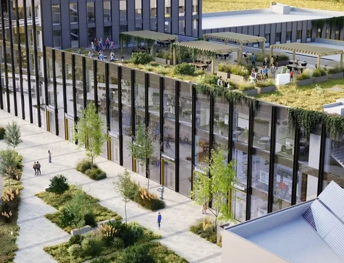 Aranchii Architects показали, який вигляд матиме індустріальний парк «Кит» у Бучі