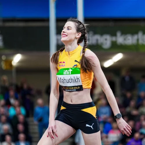 Ярослава Магучіх здобула золото у стрибках у висоту на World Athletics Indoor Tour