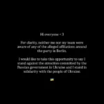 Агентство росіянки влаштувало афтерпаті у Берліні. Співачка Charli XCX заявила, що «не знала про зв’язки з росіянами»