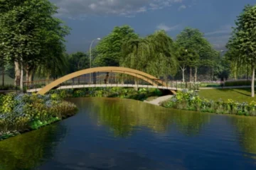 У парку на Прирічній планують побудувати міст