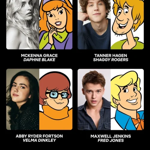 Netflix показав акторів нового серіалу про «Скубі-Ду», які зіграють Шеггі, Дафну, Велму і Фреда