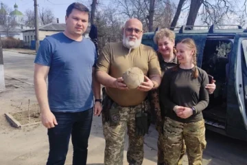 На Київщині військові знайшли кістку мамонта віком 25 тисяч років