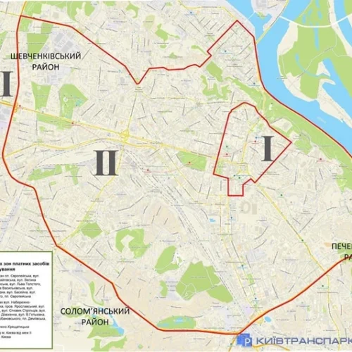 Платники податків зможуть отримати знижку 90% на паркування у Києві