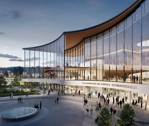 Концертна зала на 1900 місць і вид на Віслу: у Кракові обрали проєкт філармонії