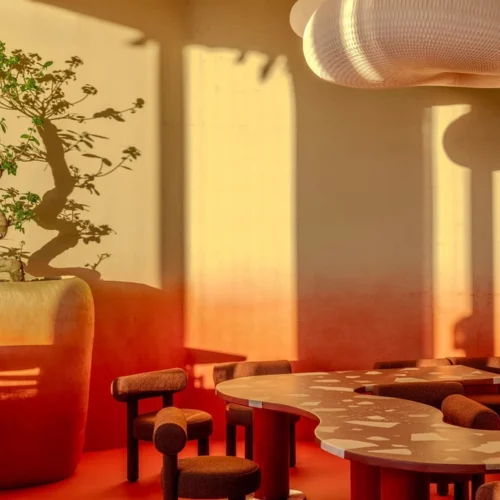 Ресторан Rosso з інтер’єром від Yod Group у Буковелі