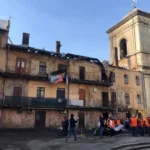 У Львові обстежили пошкоджений Бернардинський монастир: найбільших руйнувань зазнав житловий будинок