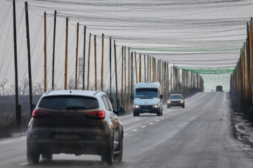 В Україні антидроновими сітками покриють понад 600 кілометрів доріг