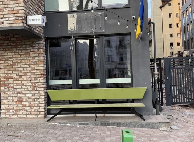 У Дніпрі через ракетний удар постраждали кав’ярні Shepit та Eight