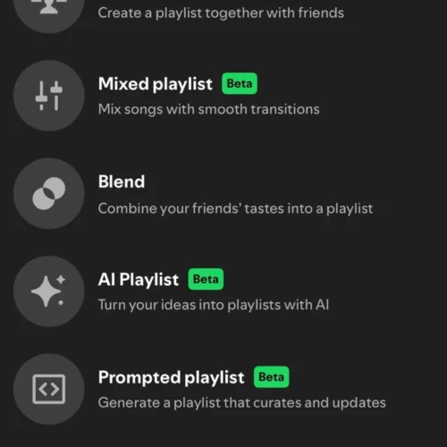 Spotify додав функцію керування теками для плейлистів у мобільному застосунку