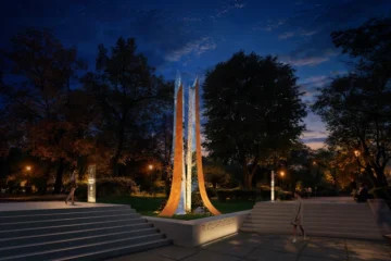 Микола Каблука показав проєкт інтерактивного меморіалу загиблим зброярам у Києві