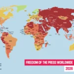Україна на 55-му місці у Світовому індексі свободи преси: вона піднялась на сім позицій