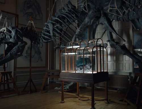 Креативники створили сумку зі шкіри динозавра